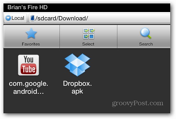 formas de instalar Youtube en Fire Tablet