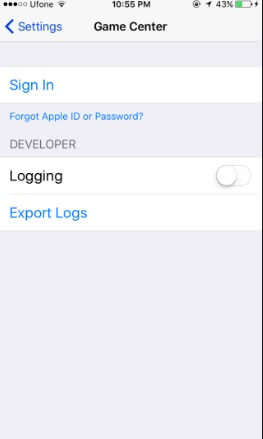 sign in your apple id