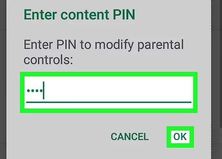 Enter-pin