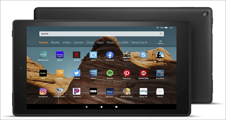 Wie schaltet man den abgesicherten Modus des Kindle Fire ein/aus?