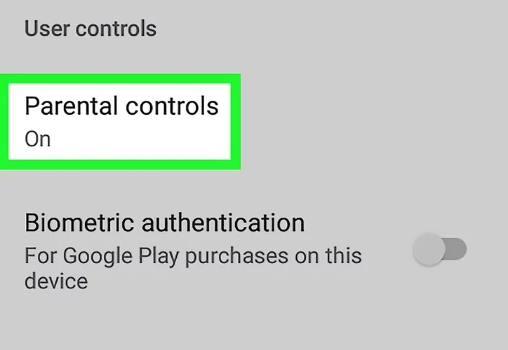 Parental-controls