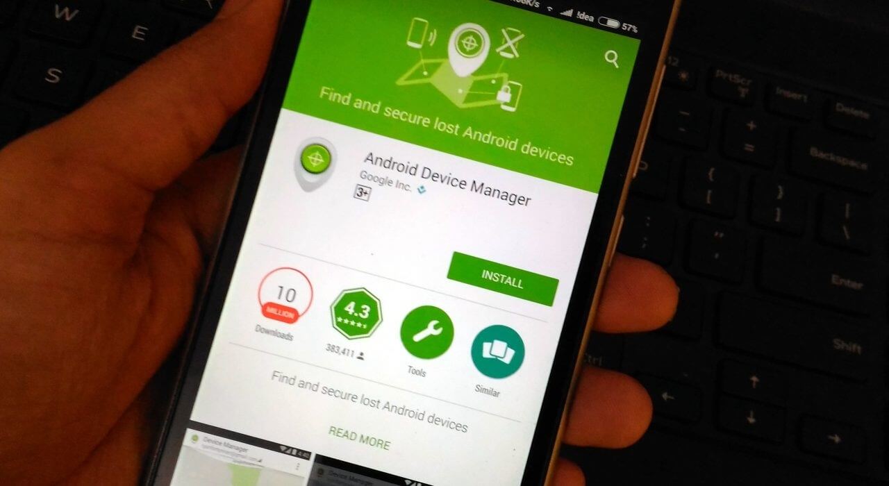 unlock find my device android