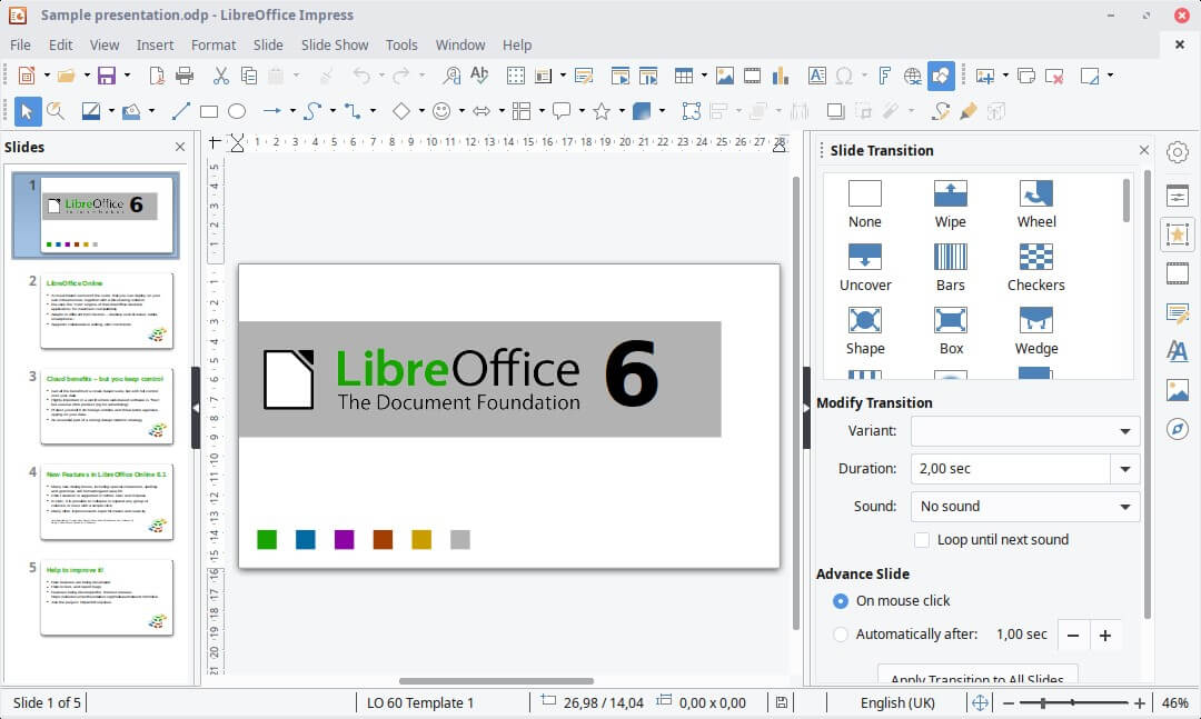 best free app for mac - LibreOffice