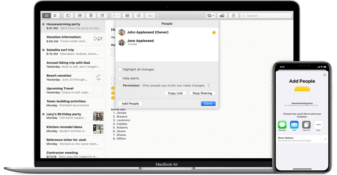 transparent notes mac