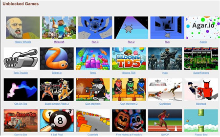 Principais Sites de Jogos Não Bloqueados pela Escola