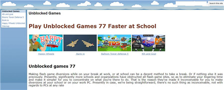 Unblocked Game Websites on Google That Kids May Play