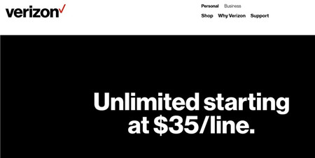 Verizon wireless plan