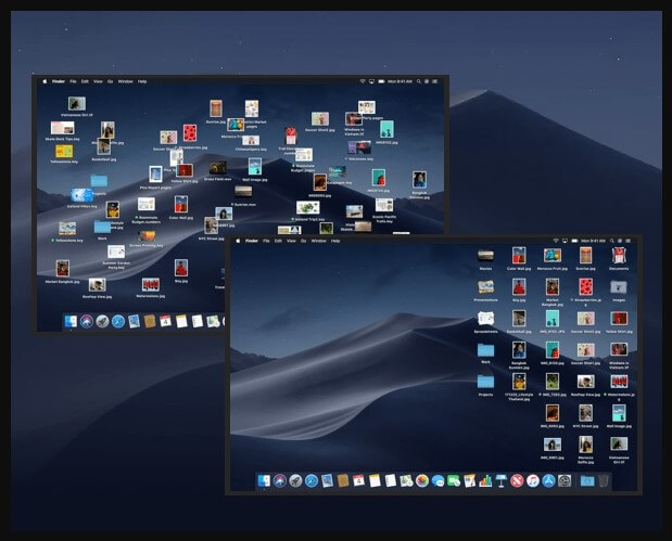 what is macos mojave - use stacks to arrange file