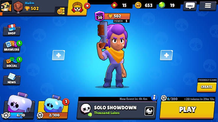 Play Brawl Stars on Scratch game free online