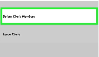 how to leave a circle on life360