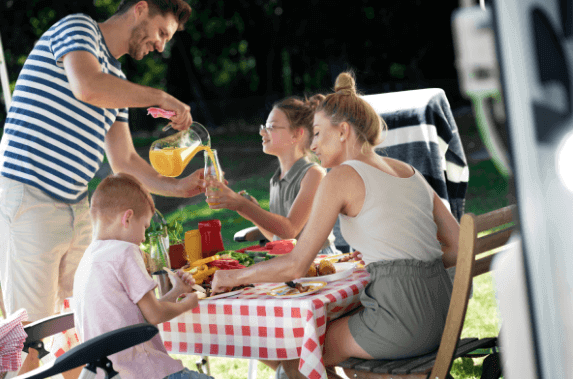 happy family time