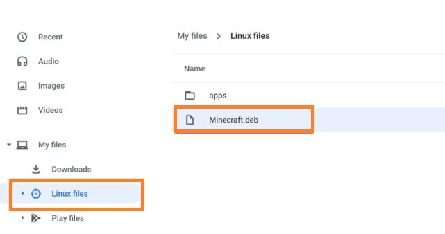 why wont my minecraft.deb file work - Chromebook Community