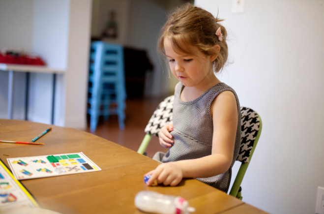 playing board game