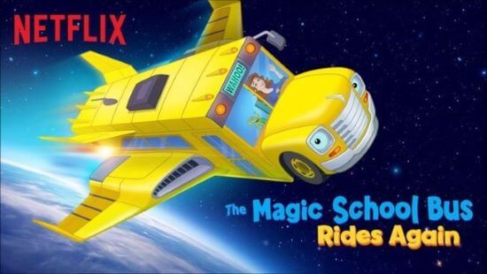 educational tv shows for kids - the magic school bus rides again