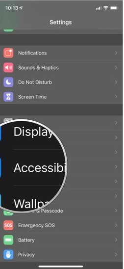 turn on guided access on iphone - accessibility