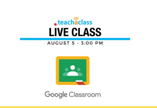 google classroom tutorial - live classes