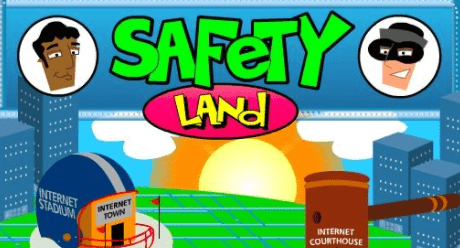 internet safety games - safety land