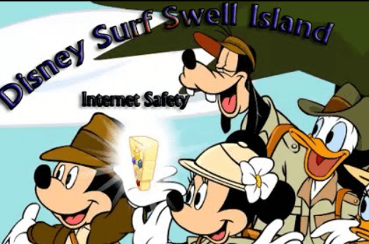 internet safety games - disney surswell island