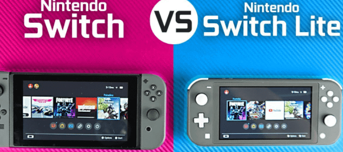 Nintendo Switch vs Lite - Lear About Their Differences