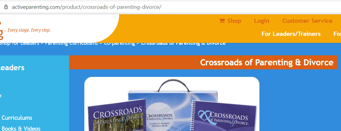 Online-Erziehungskurse - Crossroads of Parenting and Divorce