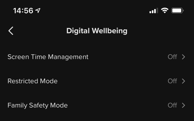 set up digital wellbeing