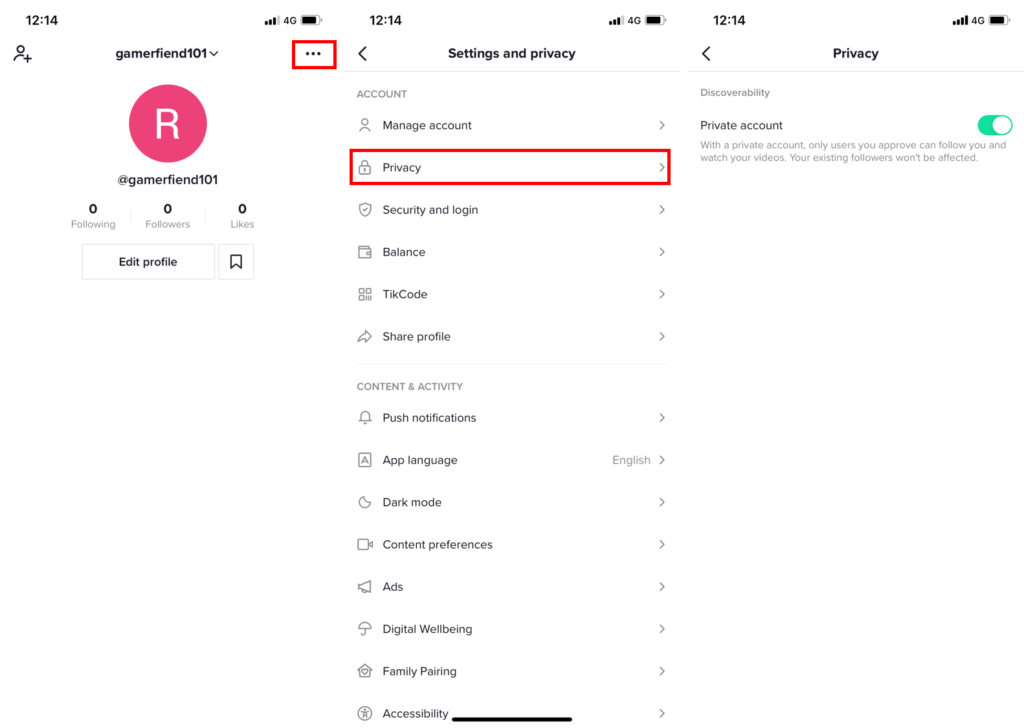 Privacidad en TikTok: qué opciones ofrece y cómo configurarlas