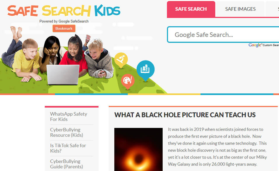 Kid-Safe Browsers and Search Sites