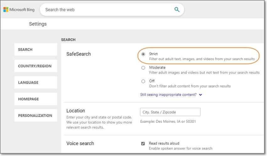 bing-safe-search