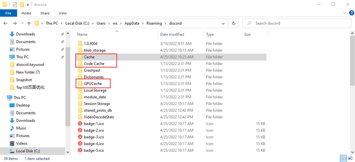 delete discord cache on windows 2