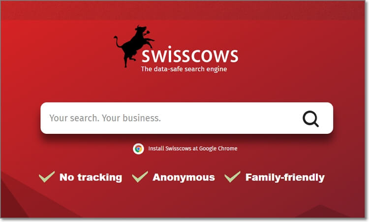 alternativa al navegador duckduckgo - swisscows