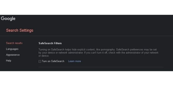 google-safe-search-settings