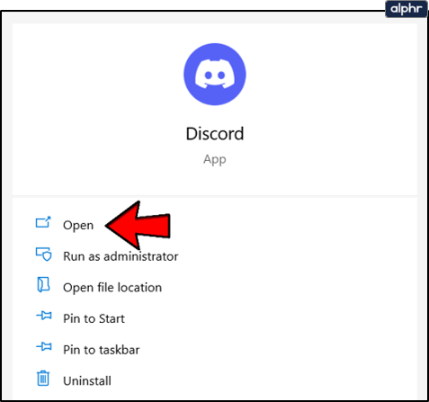 open discord on your pc