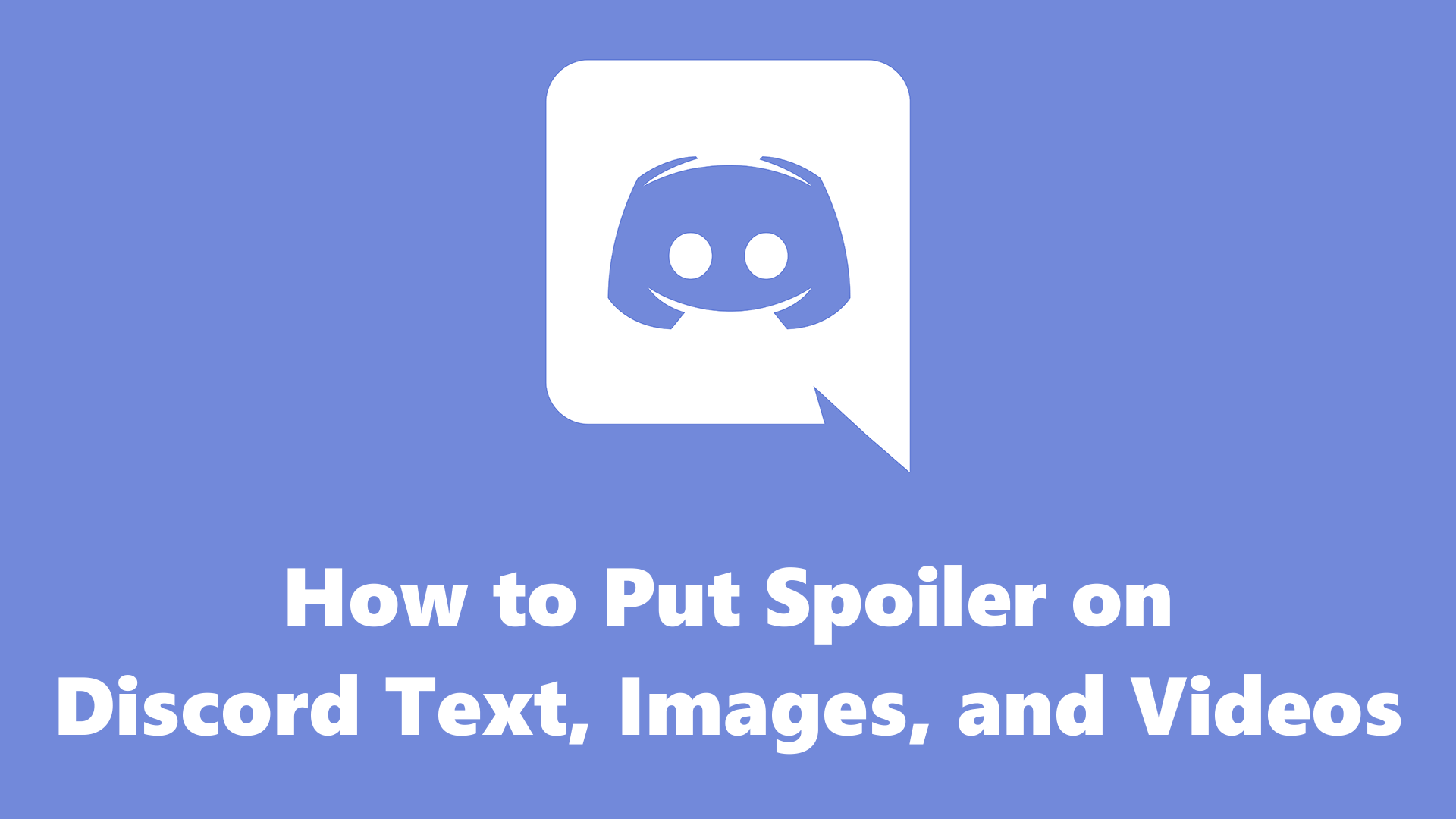 ¿Cómo colocar un spoiler en Discord?