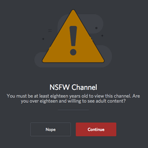 nsfw in discord servers