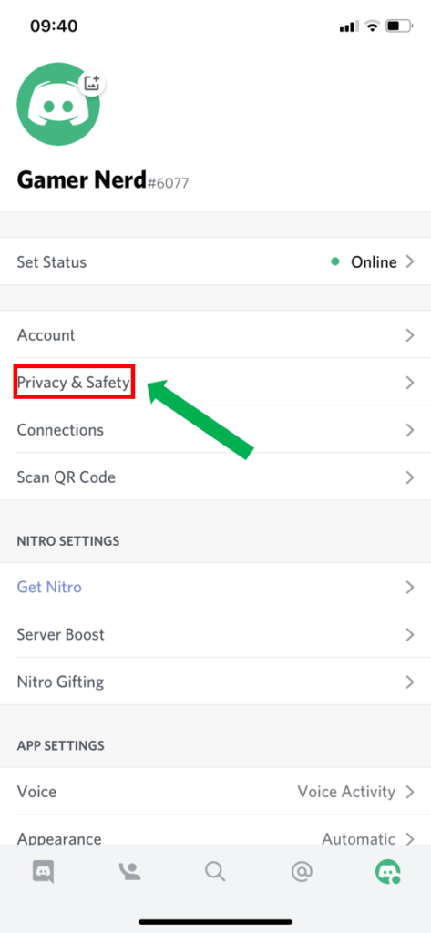 select privacy and safety