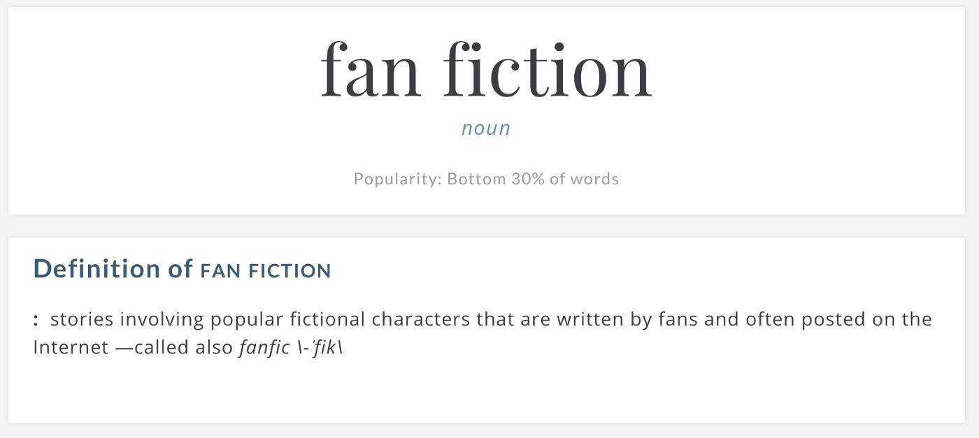 ¿Qué es fanfiction? 1