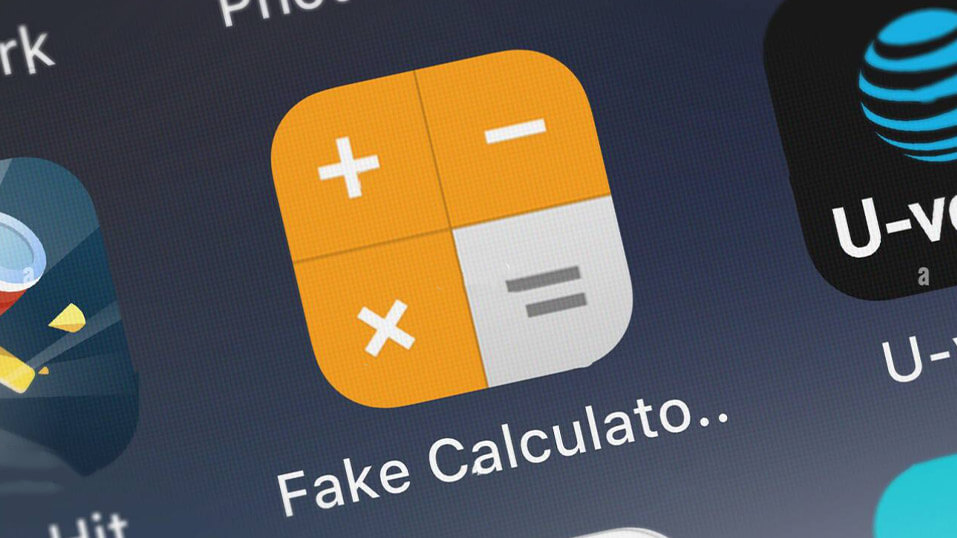 fake calculator app