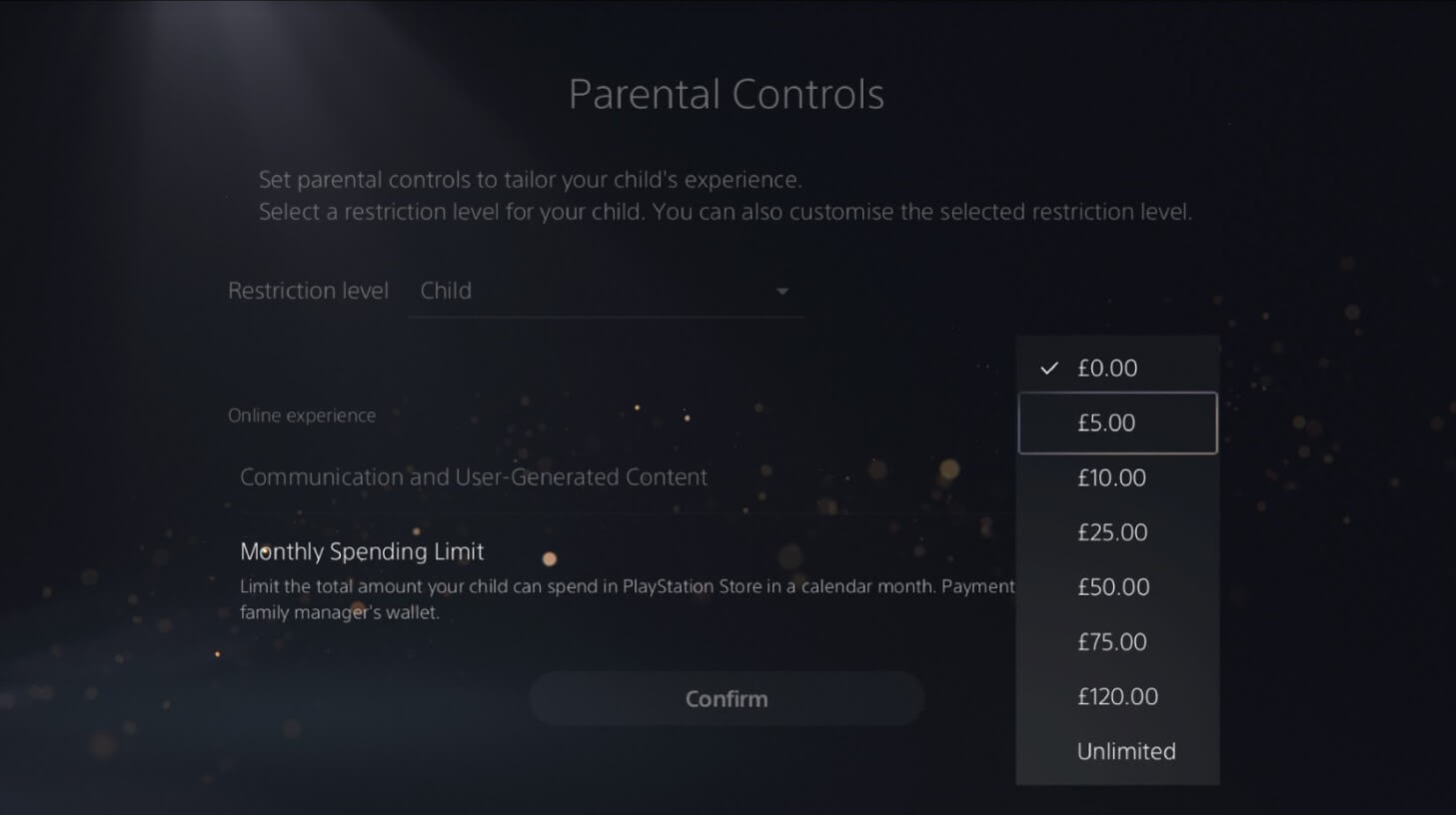 PlayStation 5 Parental Controls Set-up