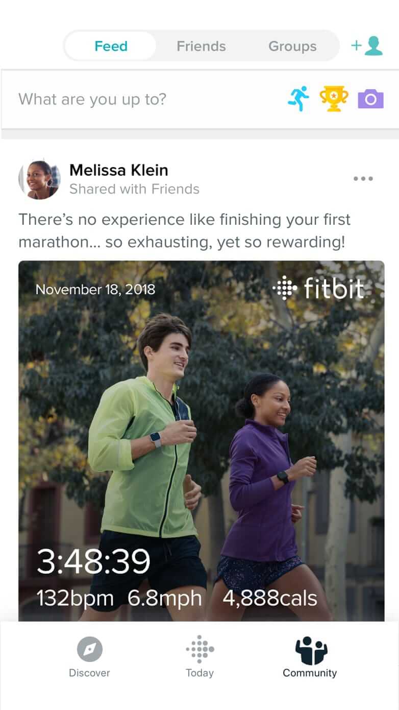 fitbit app community