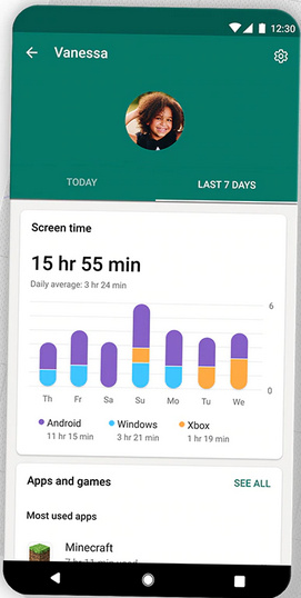 family safety screen time