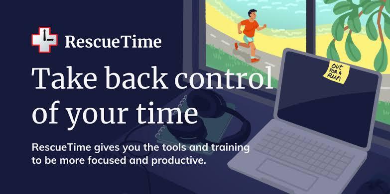 check screen time on laptop - rescuetime