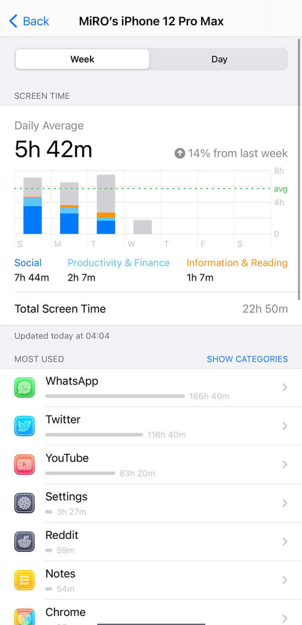 fake screen time - change your screen time