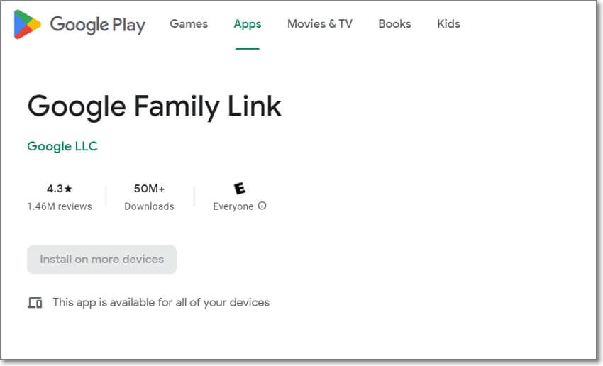 configurar google screen time instalar family link