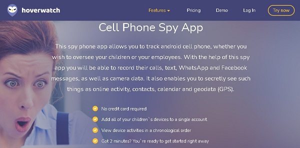 Hoverwatch Cell Phone Spy App