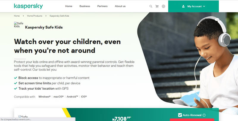 kaspersky kids safe