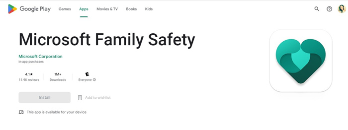 microsoft family safety