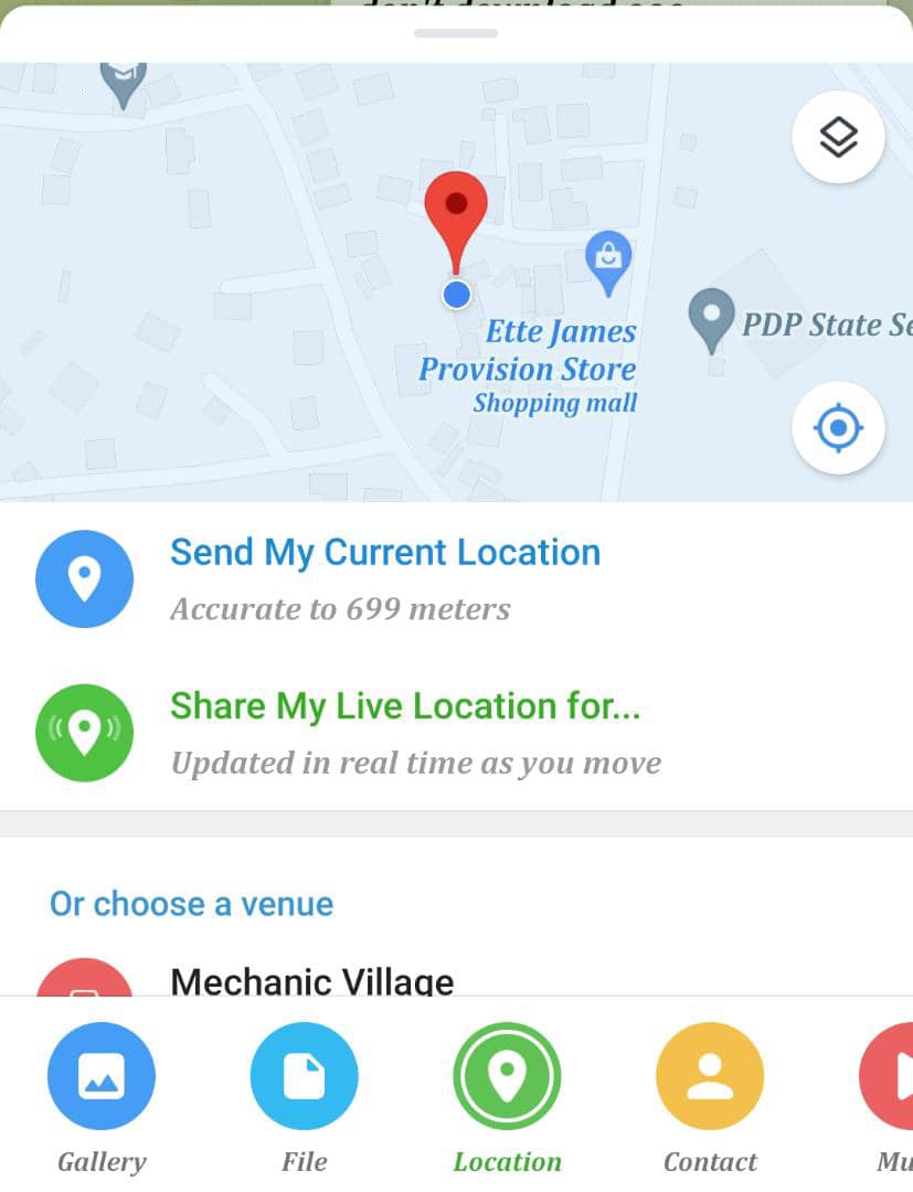 share location