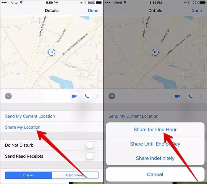 location sharing not working solution 4