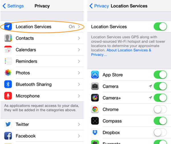 location sharing not working solution 3