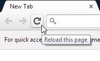 google chrome refresh icon